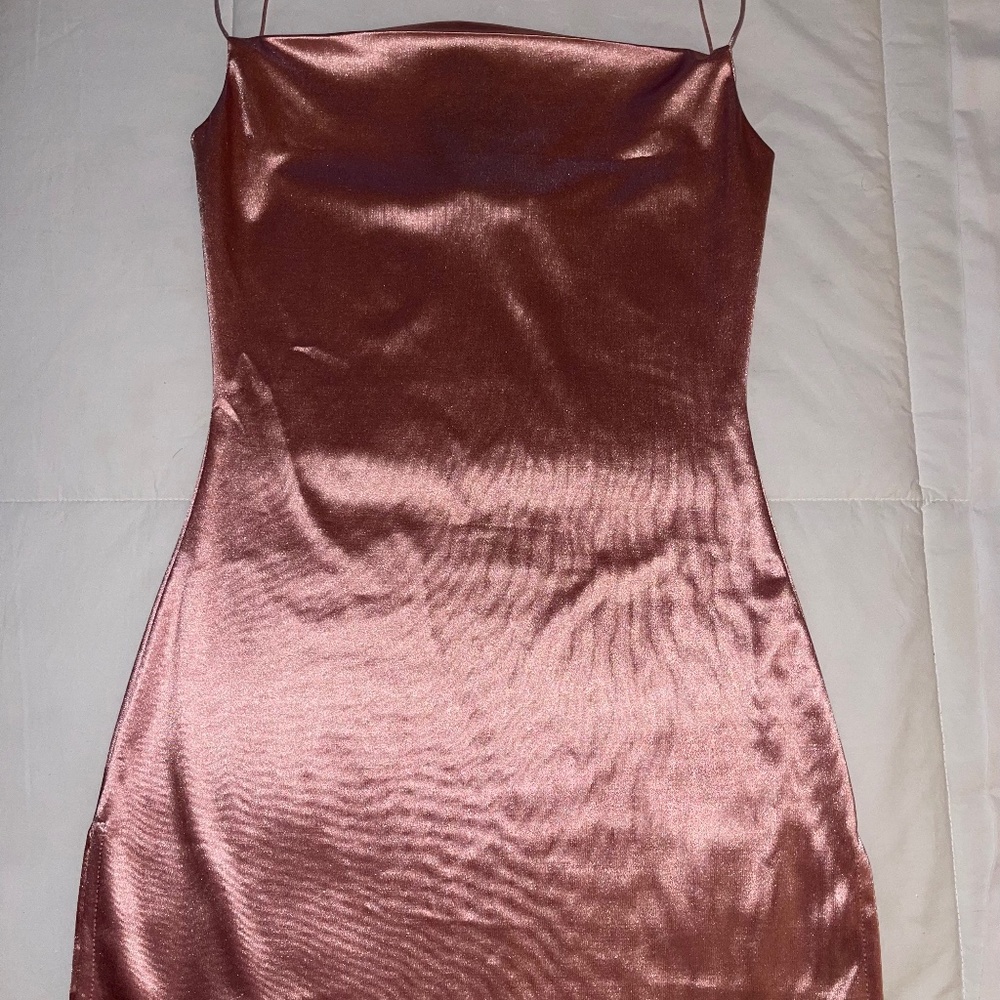 Silk/satin dress